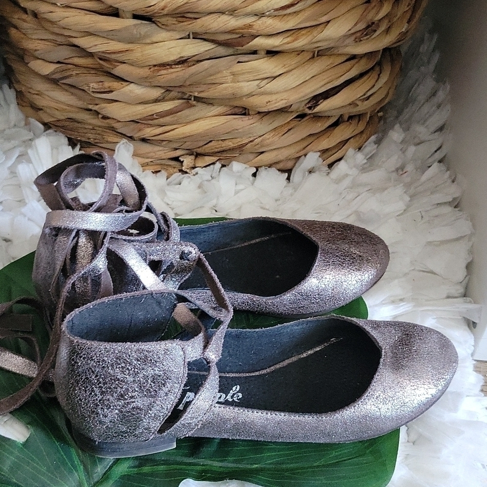 Free people laceup flats